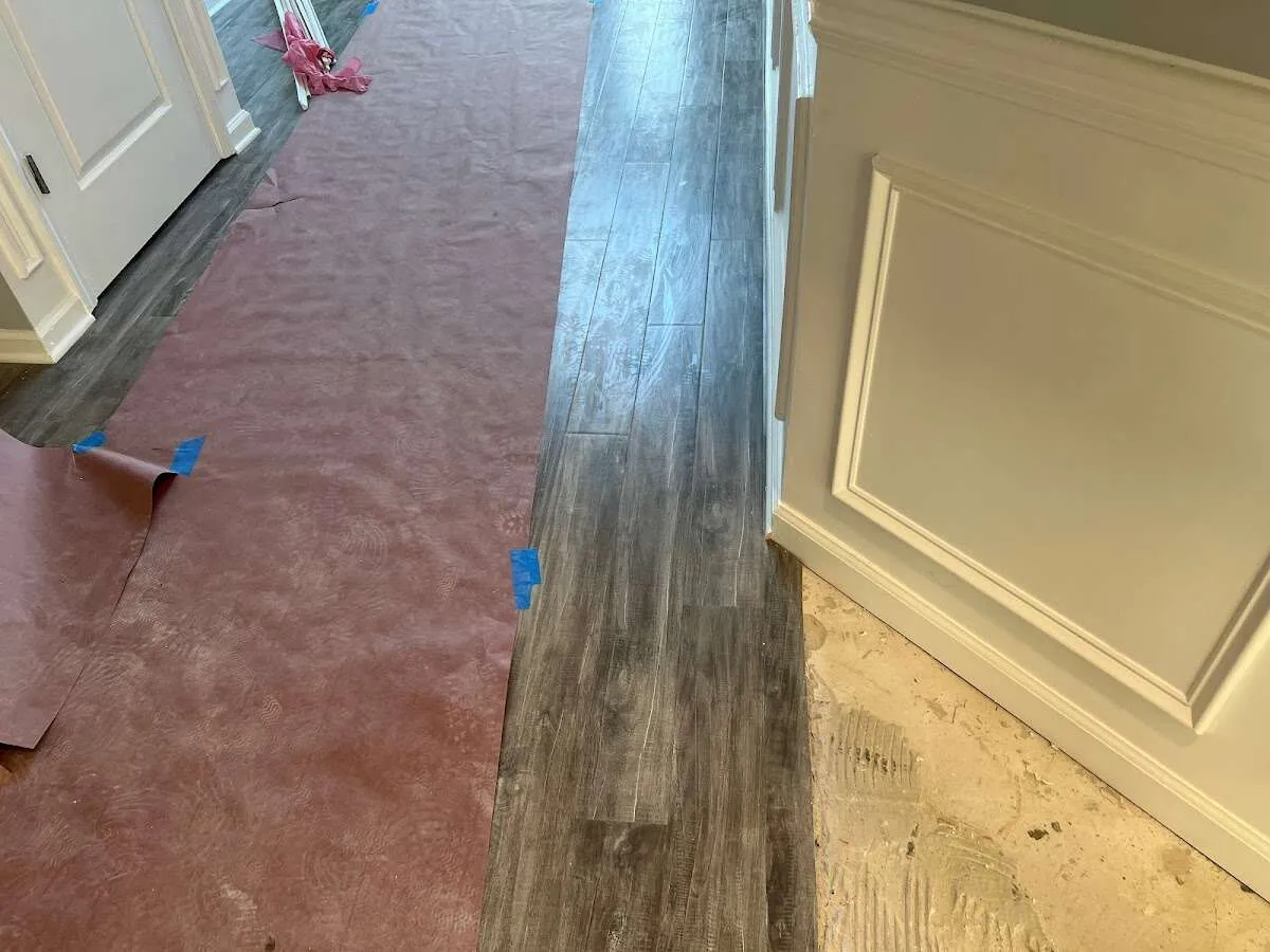 Completed marble shower restoration in Oatfield